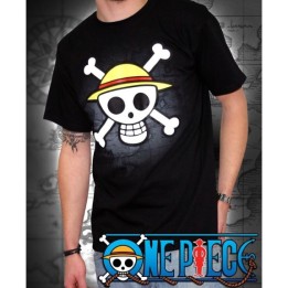One piece - Tee-shirt étendard de Luffy (Taille M)