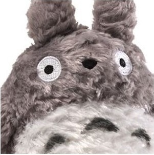 Peluche Totoro big Fluffy - Taille S  -  TOTORO - GHIBLI