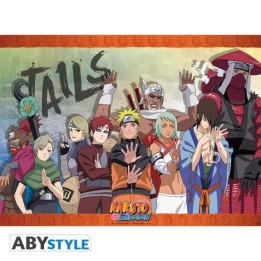 Naruto Shippuden - Poster Naruto Tails Team  - Goodies