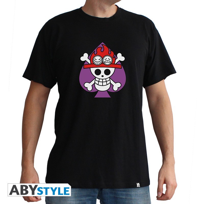 One Piece - T-shirt Ace Spade  - T-Shirts