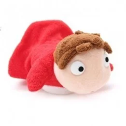 PELUCHE PONYO SUR LA FALAISE  -  TOTORO - GHIBLI