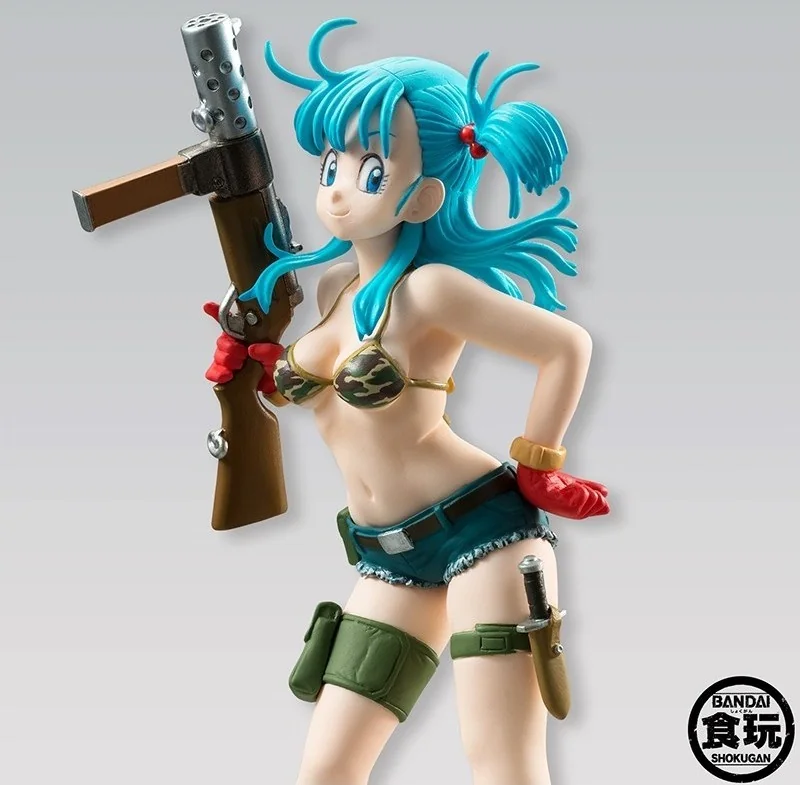 Dragon Ball Z - Figurine Bulma - Bandai Shokugan  - Figurines DBZ