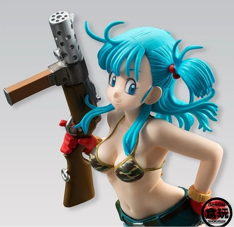 Dragon Ball Z - Figurine Bulma - Bandai Shokugan  - Figurines DBZ