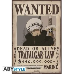 One Piece - Affiche Wanted de Trafalgar Law  - Posters & Affiches