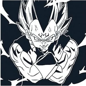 Dragon Ball Z - T-shirt Vegeta  -  DRAGON BALL Z