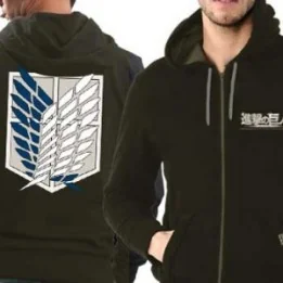 Attack on Titan - Veste noir Bataillon d'exploration  - L'ATTAQUE DES TITANS