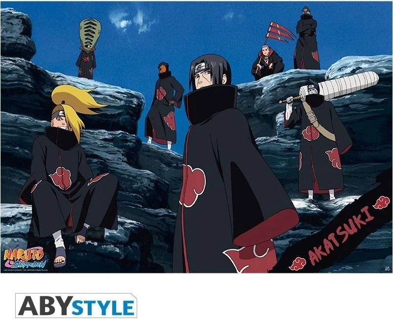 Naruto Shippuden - Poster Akatsuki  - Goodies