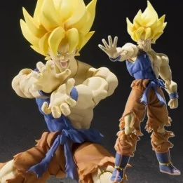 Dragon Ball Z - Figurine S.H Figuarts Sangoku Super Saiyan - War Awake Ver  -  DRAGON BALL Z