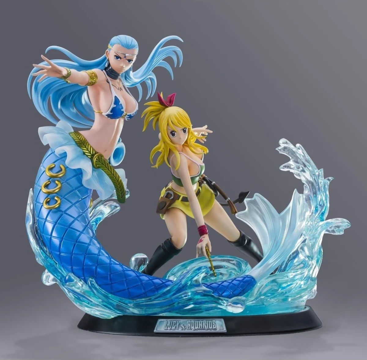 Fairy Tail - Figurine Lucy & Aquarius - HQF Tsume  - Figurines