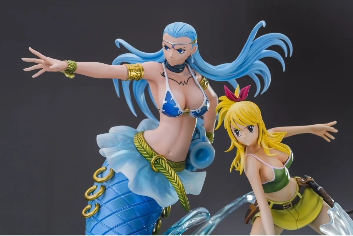 Fairy Tail - Figurine Lucy & Aquarius - HQF Tsume  - Figurines