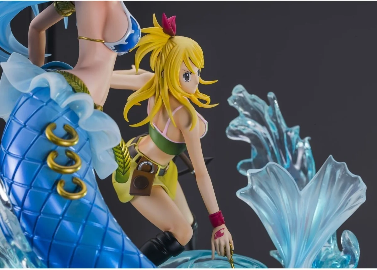 Fairy Tail - Figurine Lucy & Aquarius - HQF Tsume  - Figurines