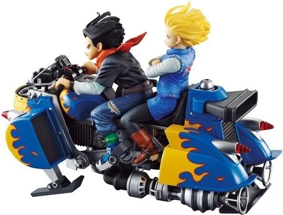 Dragon Ball Z - Figurine Desktop Real McCoy Android No.17 et No.18  -  DRAGON BALL Z