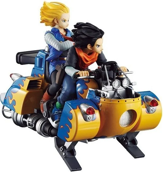 Dragon Ball Z - Figurine Desktop Real McCoy Android No.17 et No.18  -  DRAGON BALL Z