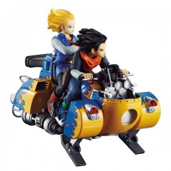 Dragon Ball Z - Figurine Desktop Real McCoy Android No.17 et No.18  -  DRAGON BALL Z