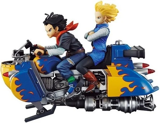 Dragon Ball Z - Figurine Desktop Real McCoy Android No.17 et No.18  -  DRAGON BALL Z