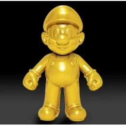 Figurine Super Mario Gold  -  Les Figurines