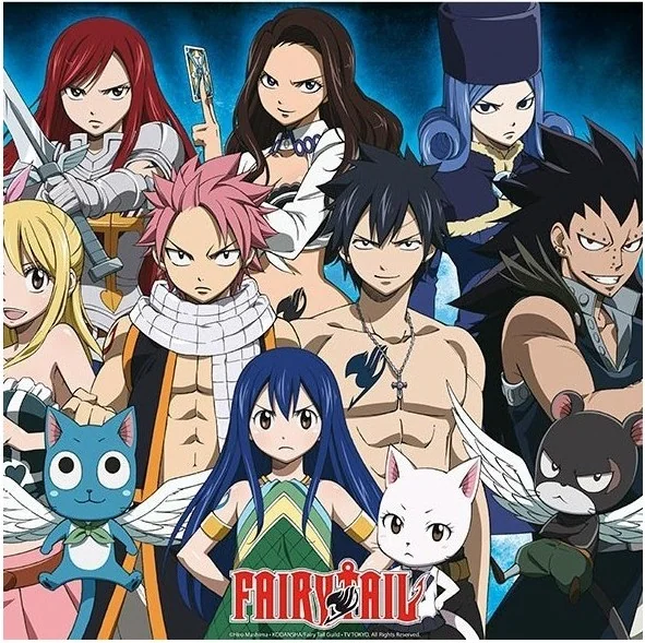 Poster Fairy Tail Groupe  -  FAIRY TAIL