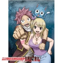 Poster Natsu Lucy et Happy  -  FAIRY TAIL