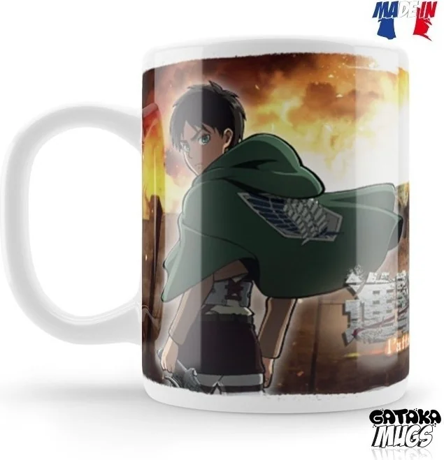 L'Attaque des Titans - Mug Duo AOT  - L'ATTAQUE DES TITANS