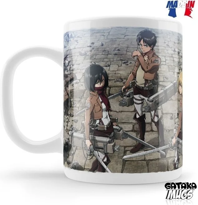 L'Attaque des Titans - Mug Trio AOT  - L'ATTAQUE DES TITANS
