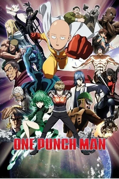 Poster One Punch Man Collage  - POSTERS & AFFICHES