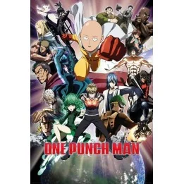 Poster One Punch Man Collage  - POSTERS & AFFICHES