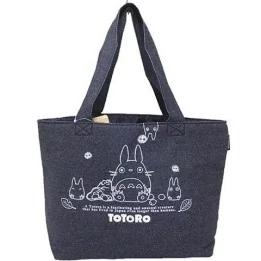 Sac Cabas style Jeans Totoro  -  TOTORO - GHIBLI
