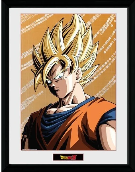 Dragon Ball Z - Collector Print Goku SSJ  -  DRAGON BALL Z