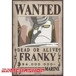 Affiche Wanted Franky - New World Prime  -  ONE PIECE