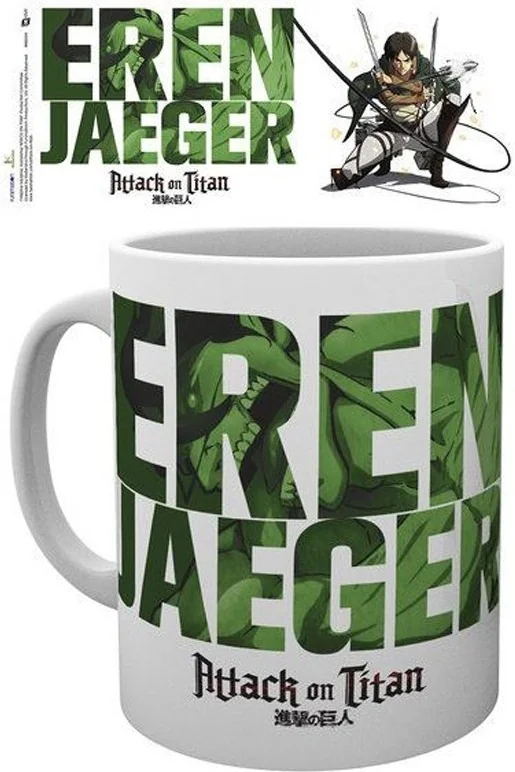 Mug Eren Jaeger  - L'ATTAQUE DES TITANS