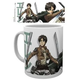 Mug L'Attaque des Titans Eren Kanji  - L'ATTAQUE DES TITANS