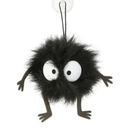 Noiraude Peluche avec Ventouse  -  TOTORO - GHIBLI