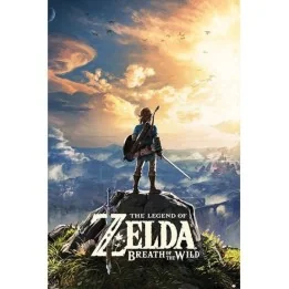 Poster Zelda Breath of the Wild Sunset  - ZELDA