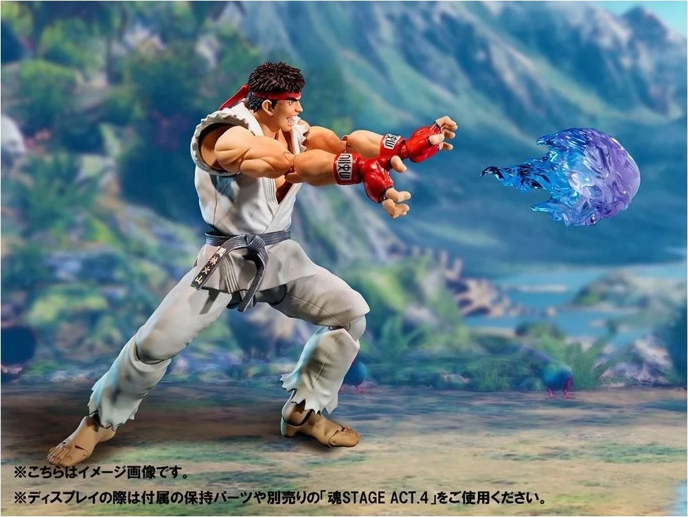 Figurine Ryu S.H Figuarts  - Figurines jeux-vidéo
