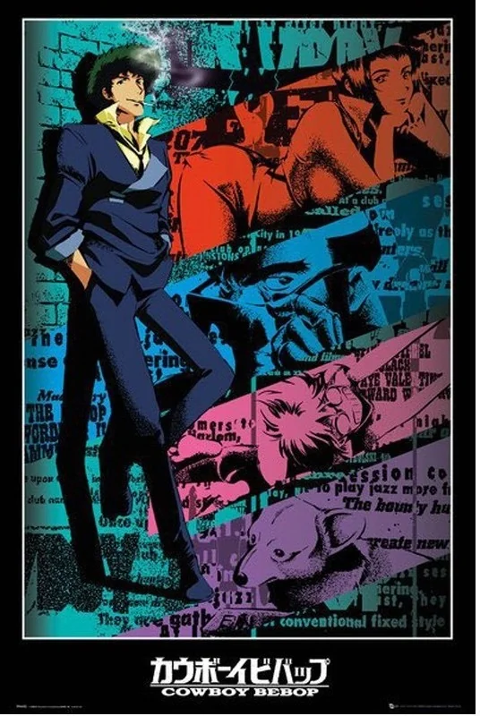 Poster Cowboy Bebop Spike  - POSTERS & AFFICHES