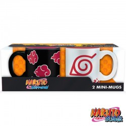 Set 2 Mini Mugs Naruto Shippuden  - Goodies