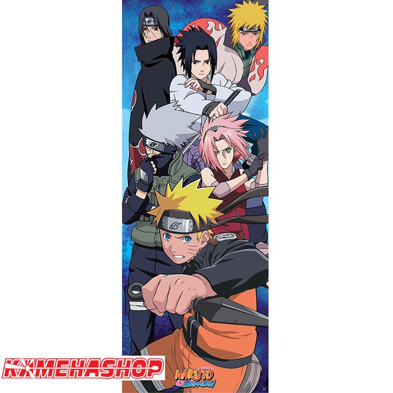 Naruto Shippuden - Poster de porte Groupe  -  NARUTO