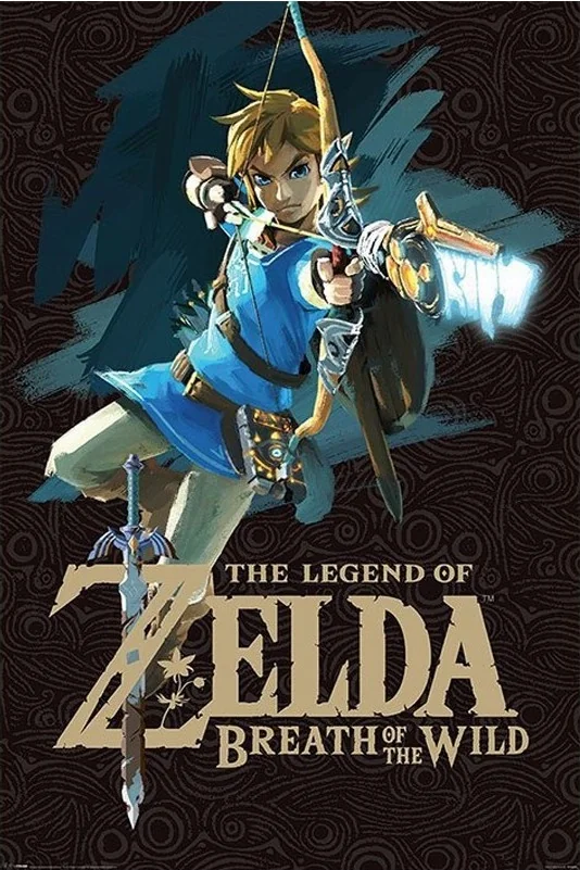 Poster The Legend of Zelda Breath of the Wild  - ZELDA