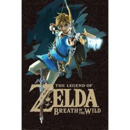 Poster The Legend of Zelda Breath of the Wild  - ZELDA