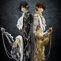 Figurines Lelouch et Suzaku Clamp Works  - ARTICLES FIGURINES STOCK EPUISE
