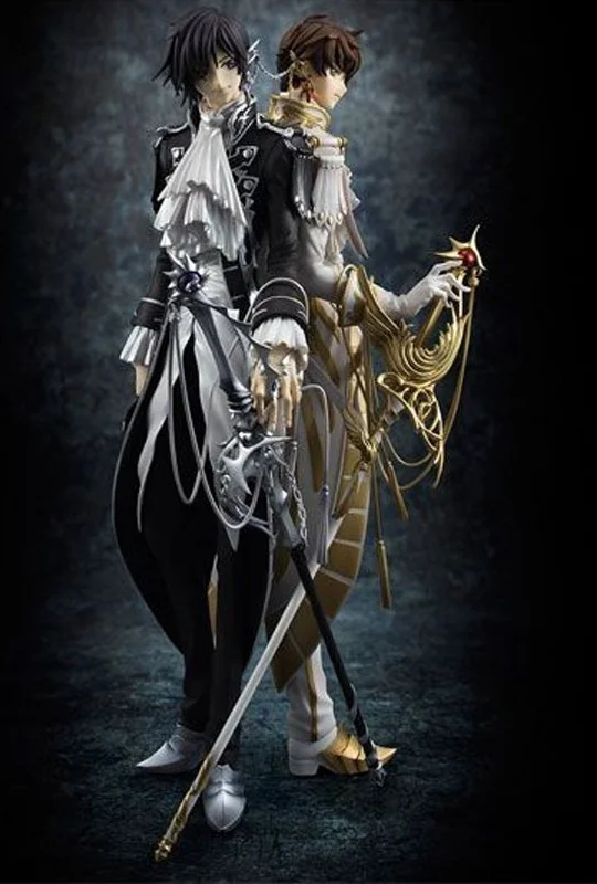 Figurines Lelouch et Suzaku Clamp Works  - ARTICLES FIGURINES STOCK EPUISE