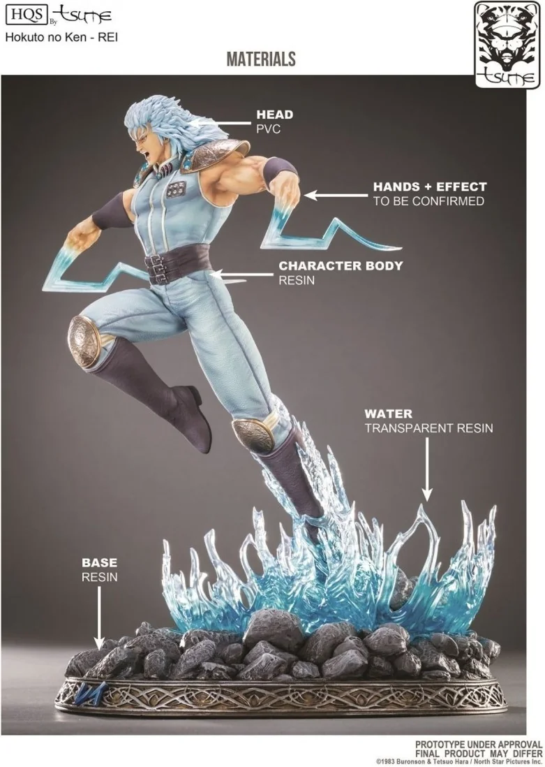 Hokuto No Ken - Rei HQS - Tsume  - AUTRES FIGURINES