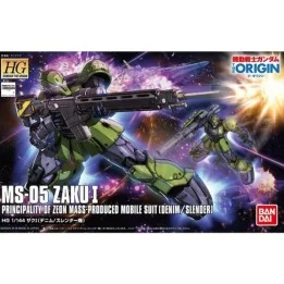 Gundam Zaku I HG  -  GUNDAM