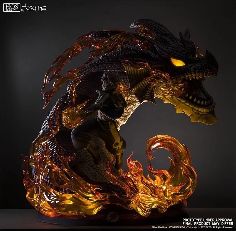 Figurine Natsu Dragon Slayer HQS+ Tsume  -  FAIRY TAIL