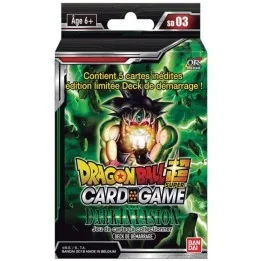 Dragon Ball Super JCC - Deck de Démarrage Dark Invasion  -  DRAGON BALL Z