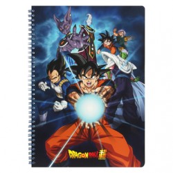 Dragon Ball Super - Cahier Spirale 240P model A  - FOURNITURES SCOLAIRES