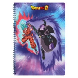 Dragon Ball Super - Cahier Spirale 240P model B  - FOURNITURES SCOLAIRES