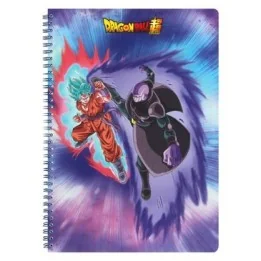 Dragon Ball Super - Cahier Spirale 240P model B  - FOURNITURES SCOLAIRES