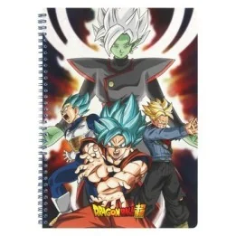Dragon Ball Super - Cahier Spirale 240P model C  - FOURNITURES SCOLAIRES