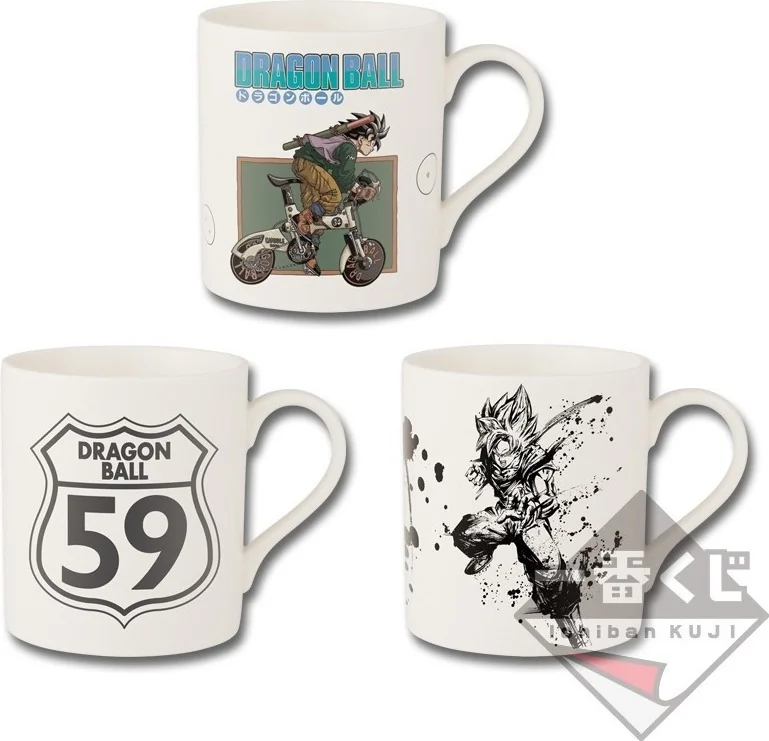 Set de 3 Tasses Dragon Ball Z - Ichiban Kuji  -  DRAGON BALL Z